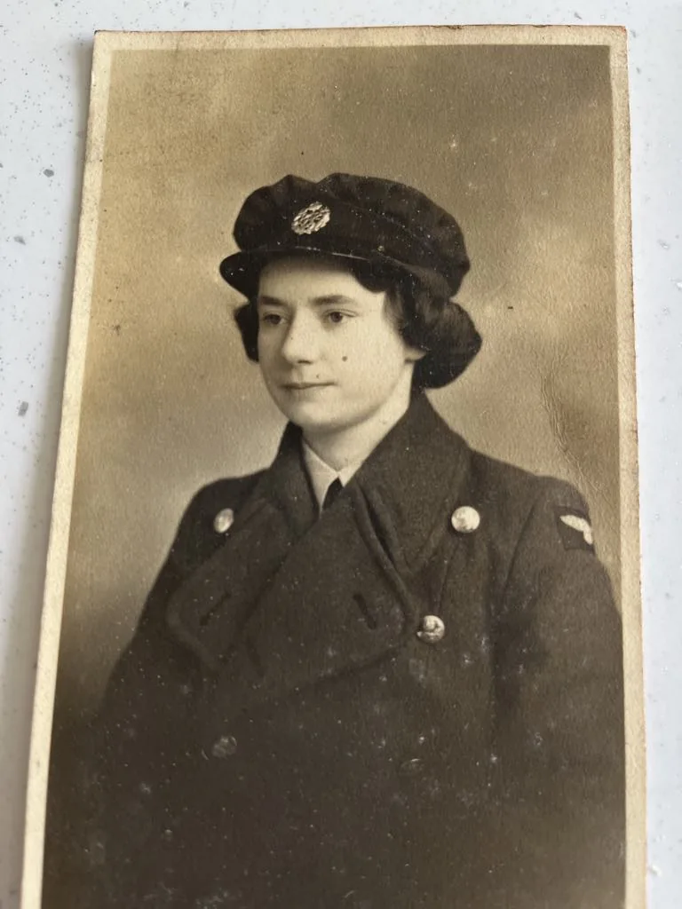 Early uniformed portrait of Peggy Wood
