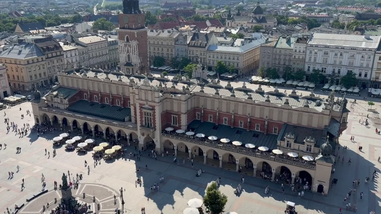 Kraków city architecture