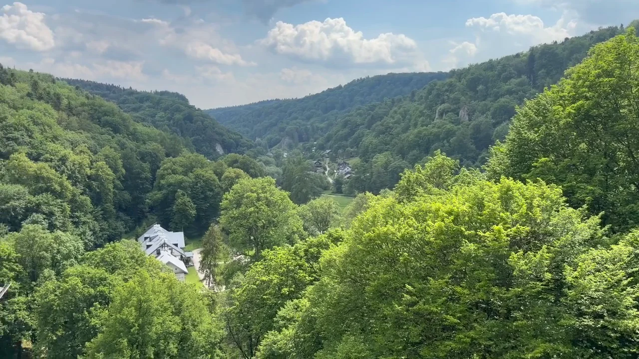 Ojców National Park limestone landscape