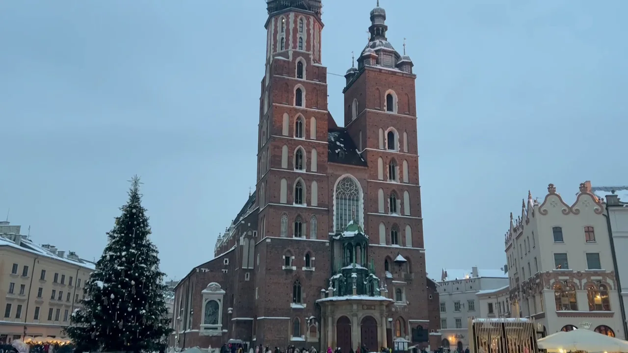 St Mary’s Basilica in Kraków
