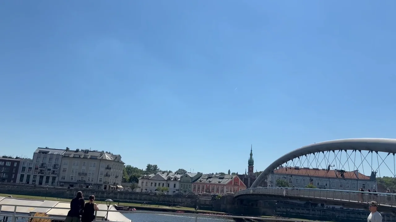 View toward Podgórze from Kazimierz