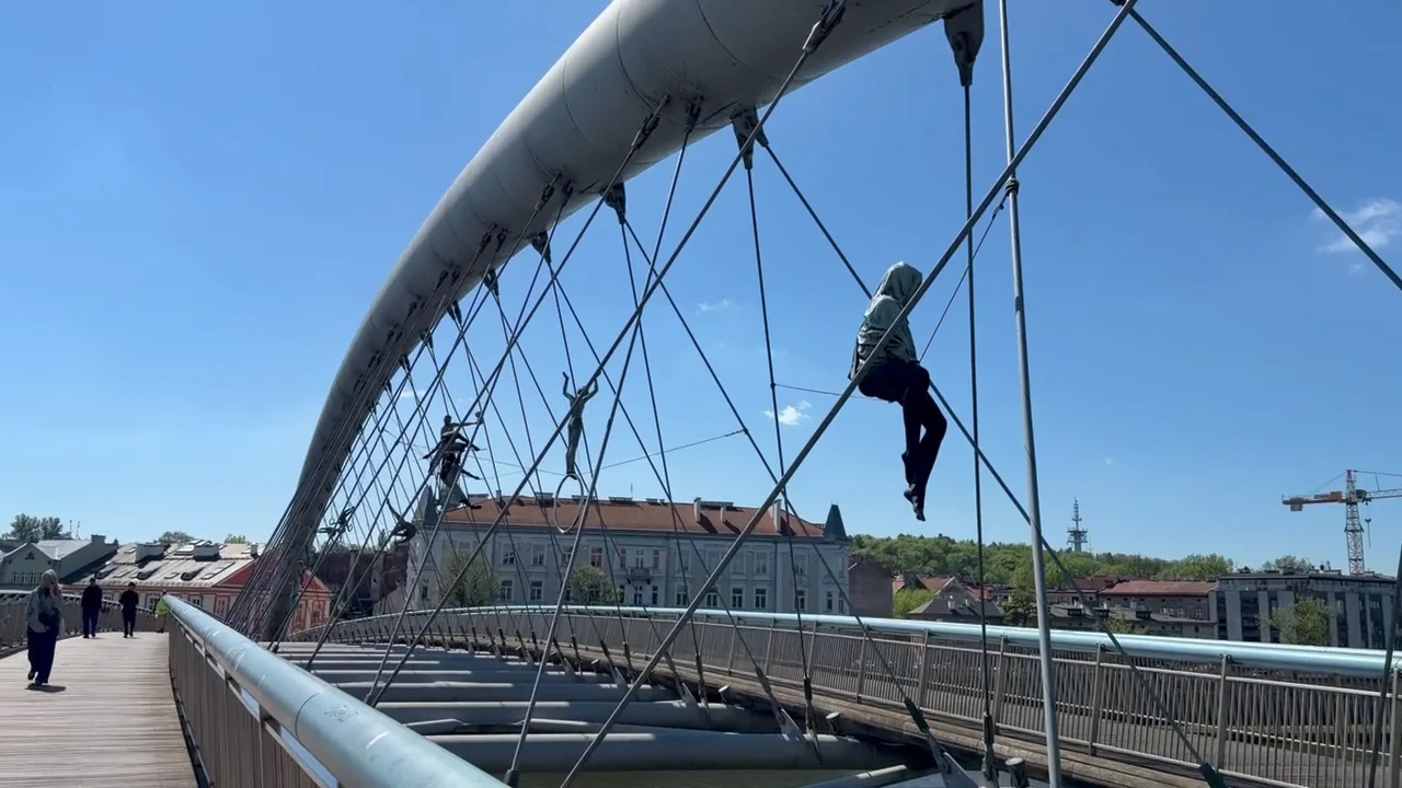 Father Bernatek Footbridge in Kraków