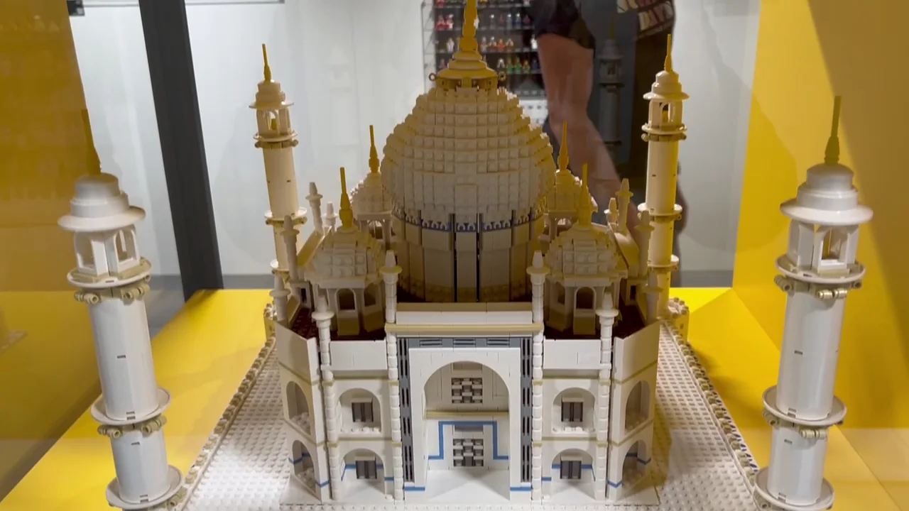 LEGO displays at Bricks & Figs in Kraków