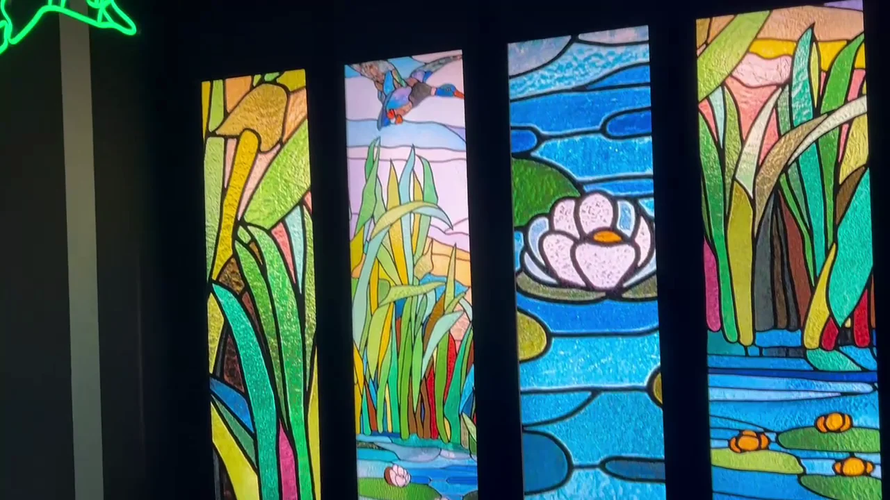 Stained glass workshop in Kraków