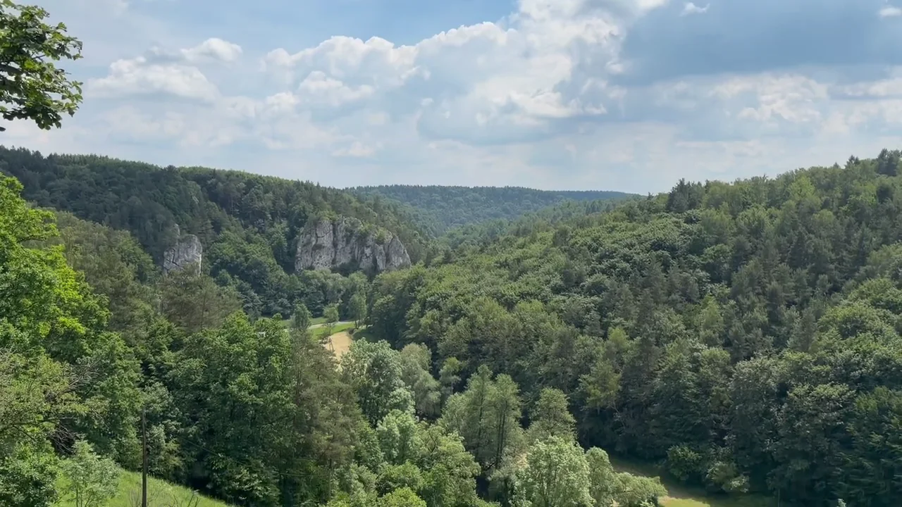 Ojców National Park landscape