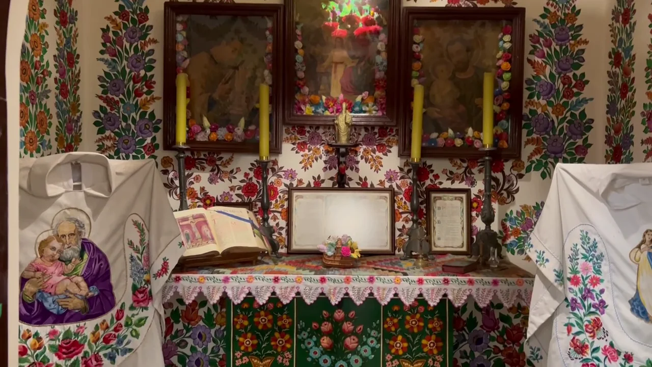 Painted village traditions in Zalipie