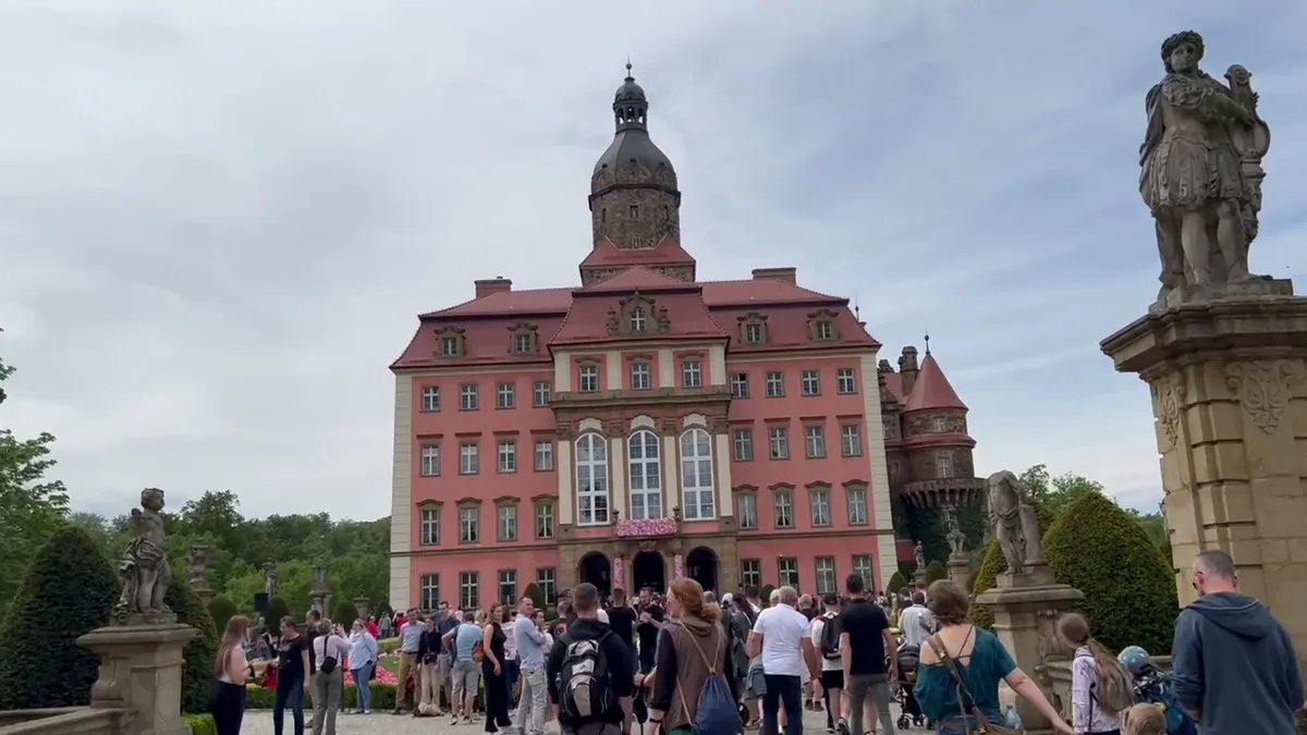 Książ Castle in Lower Silesia