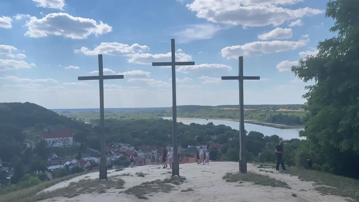 View over Kazimierz Dolny and the Vistula