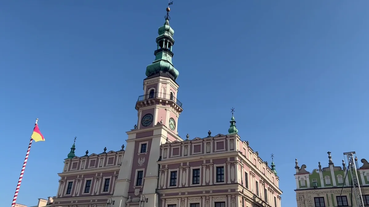 Renaissance Town Hall in Zamość