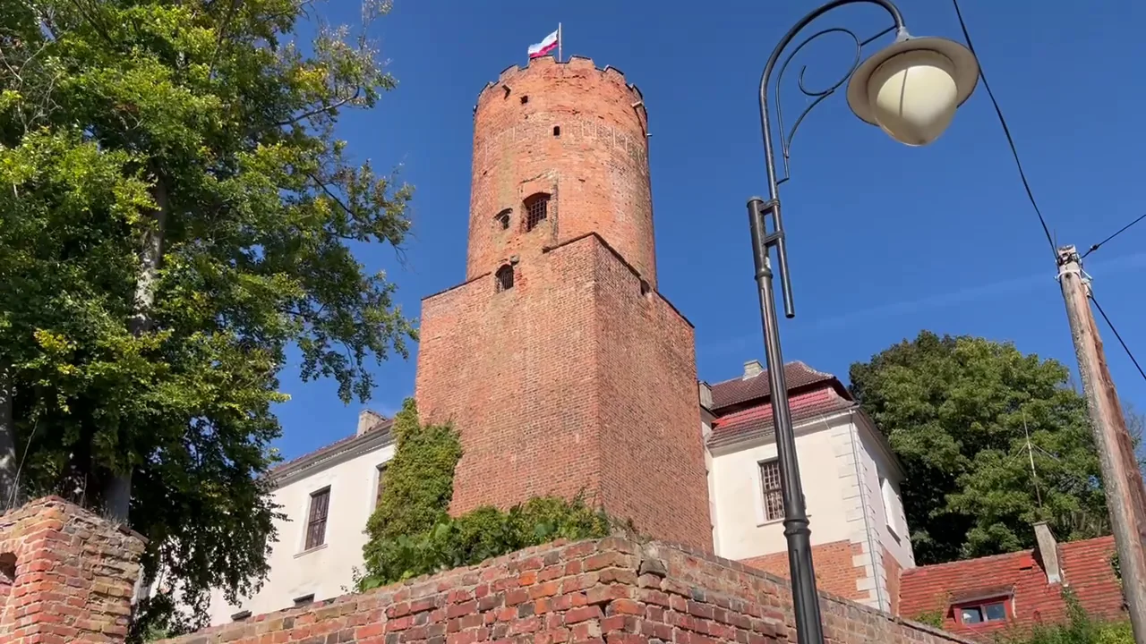 Knights Hospitaller castle in Łagów