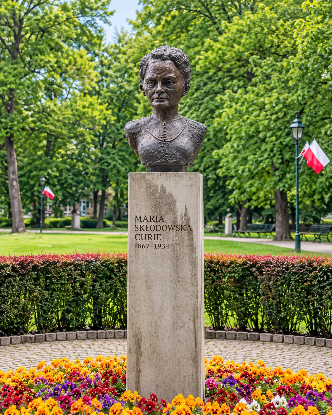 Marie Curie monument