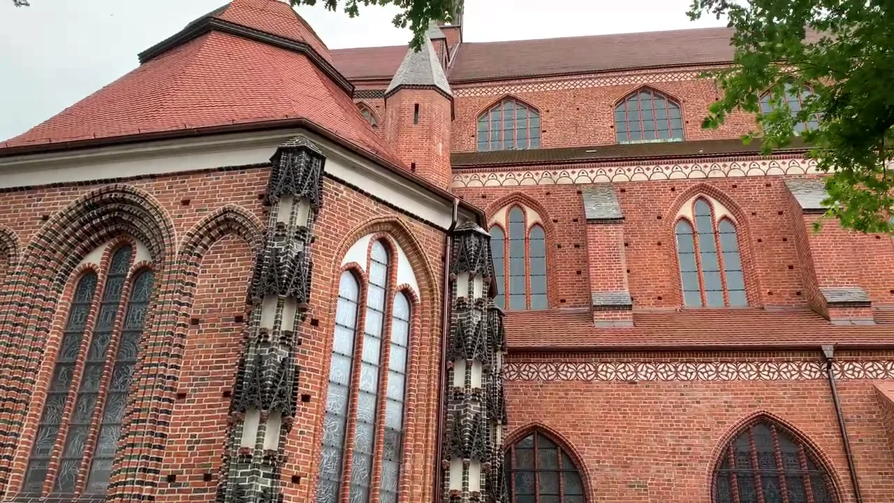 The Collegiate Church of Our Lady Queen of the World in Stargard, a monumental church that is not a cathedral.