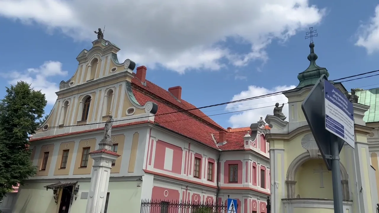 St Michael’s complex in Sandomierz, associated with the former Benedictine convent.
