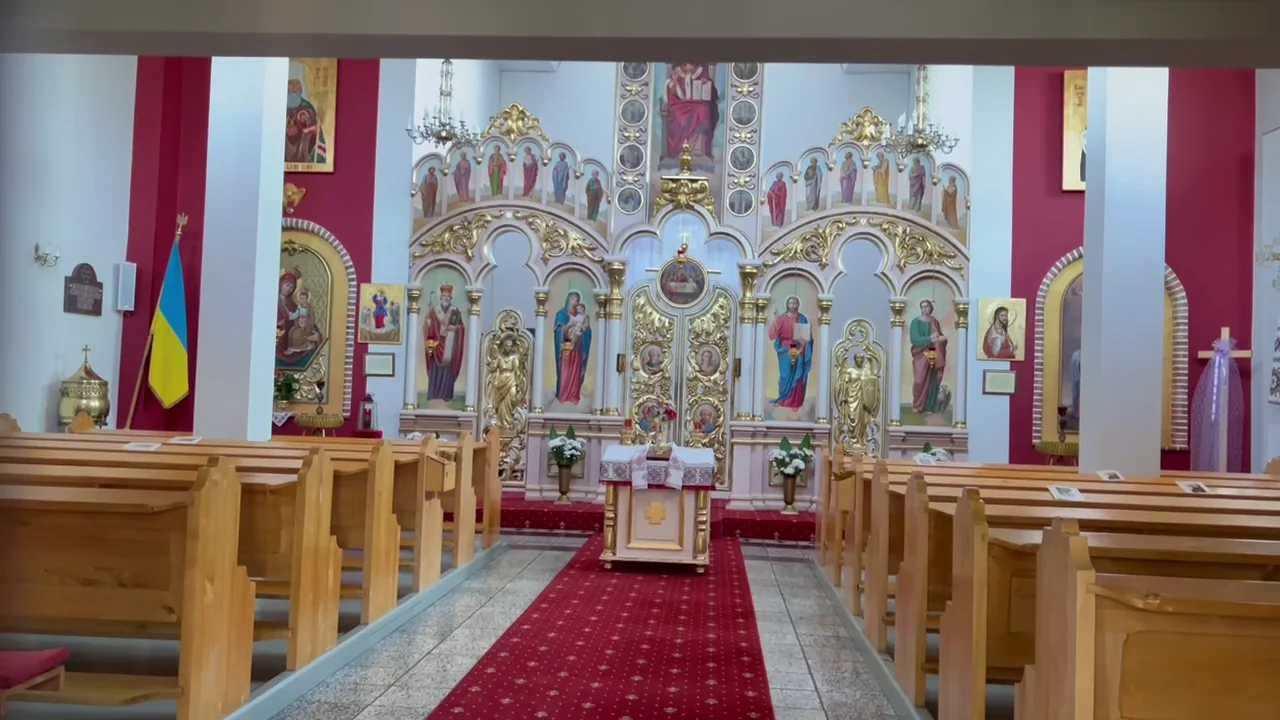 A functioning Eastern Christian interior in Iława.