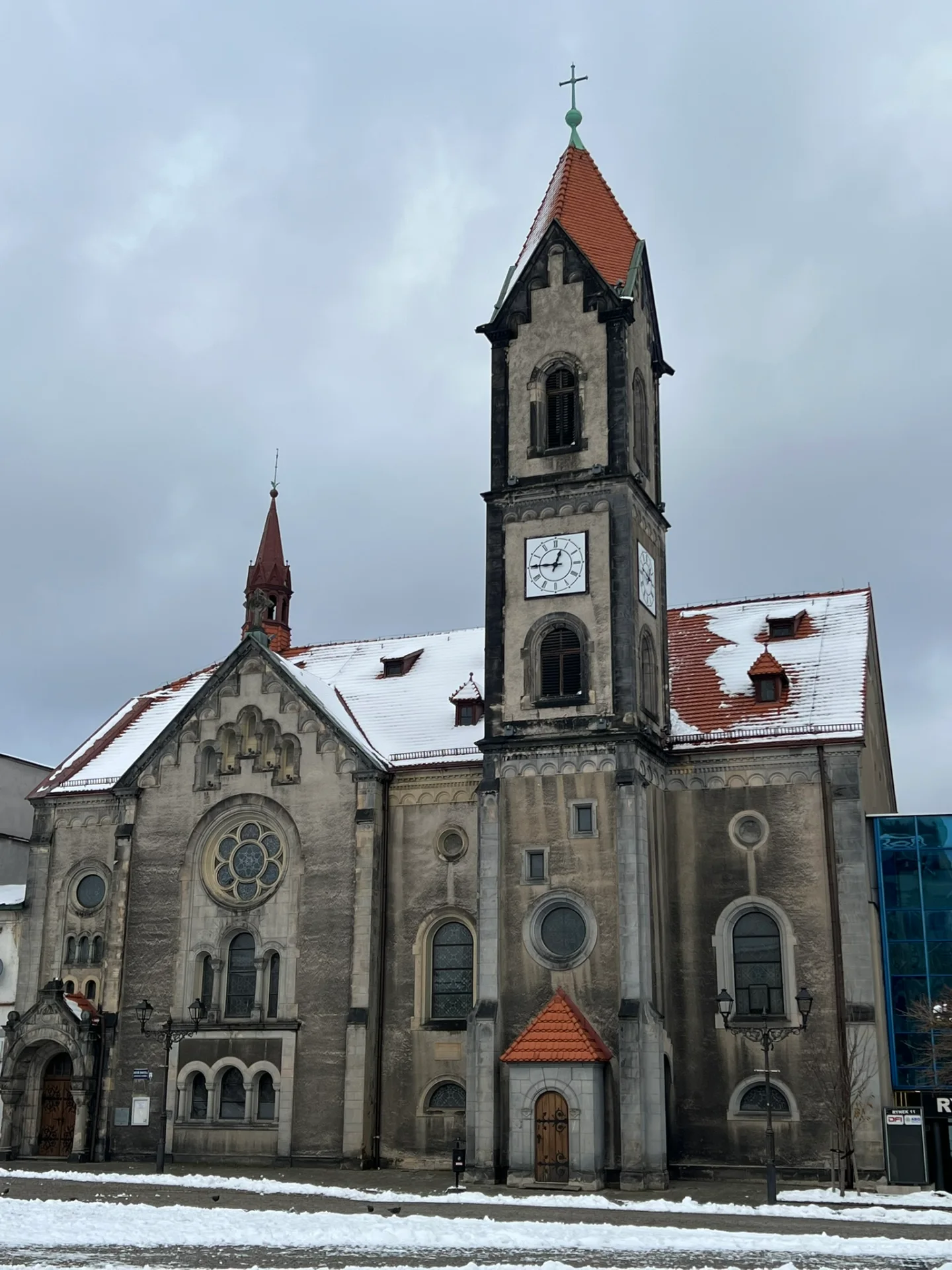 A Neo-Gothic church in Tarnowskie Góry.
