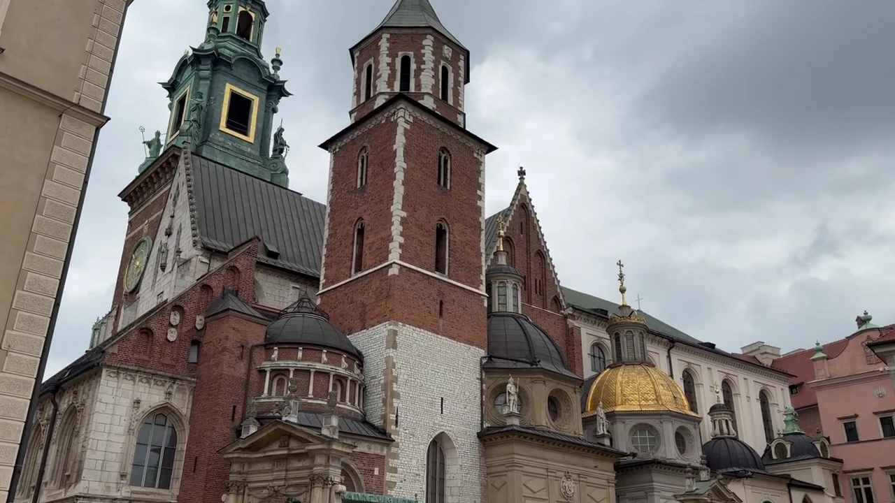 Wawel Cathedral in Kraków, showing centuries of sacred architecture layered together.