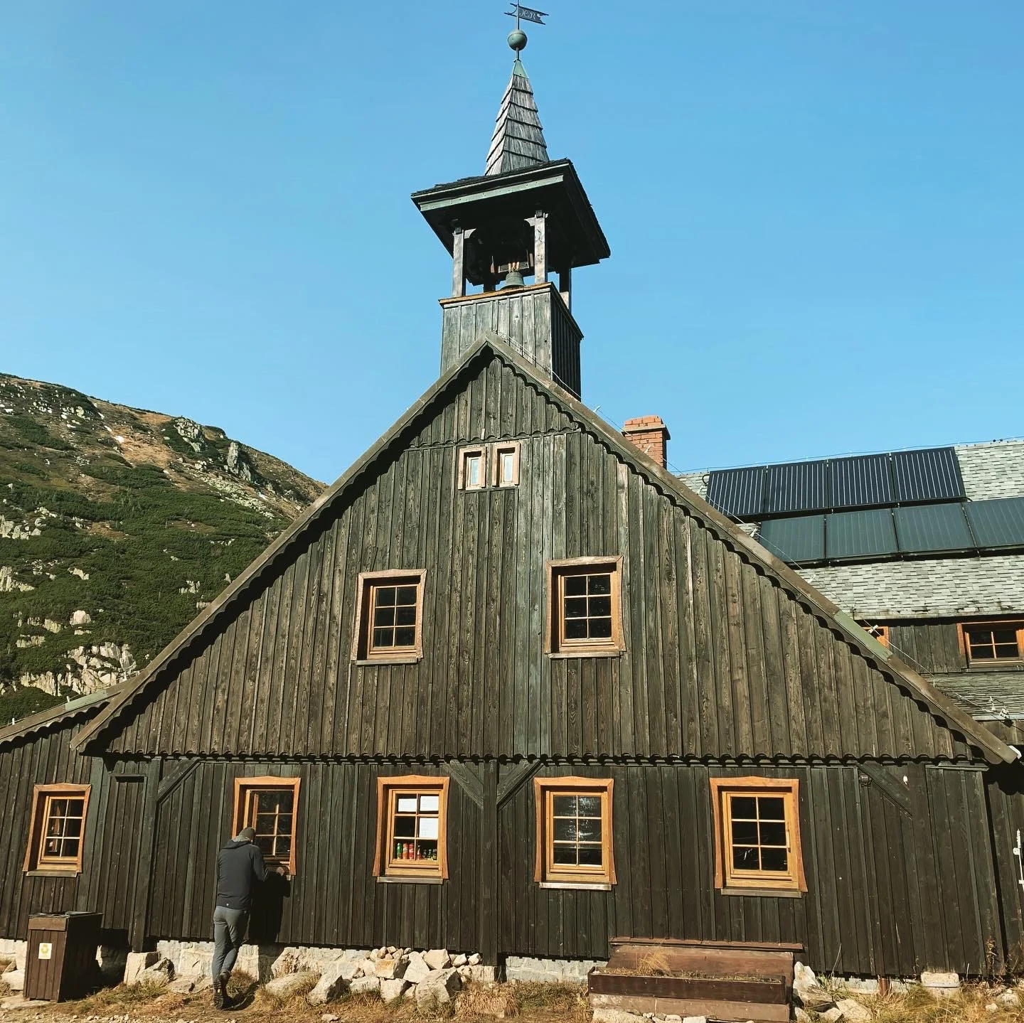 Wang Church in Karpacz, a medieval Norwegian stave church relocated to Silesia.