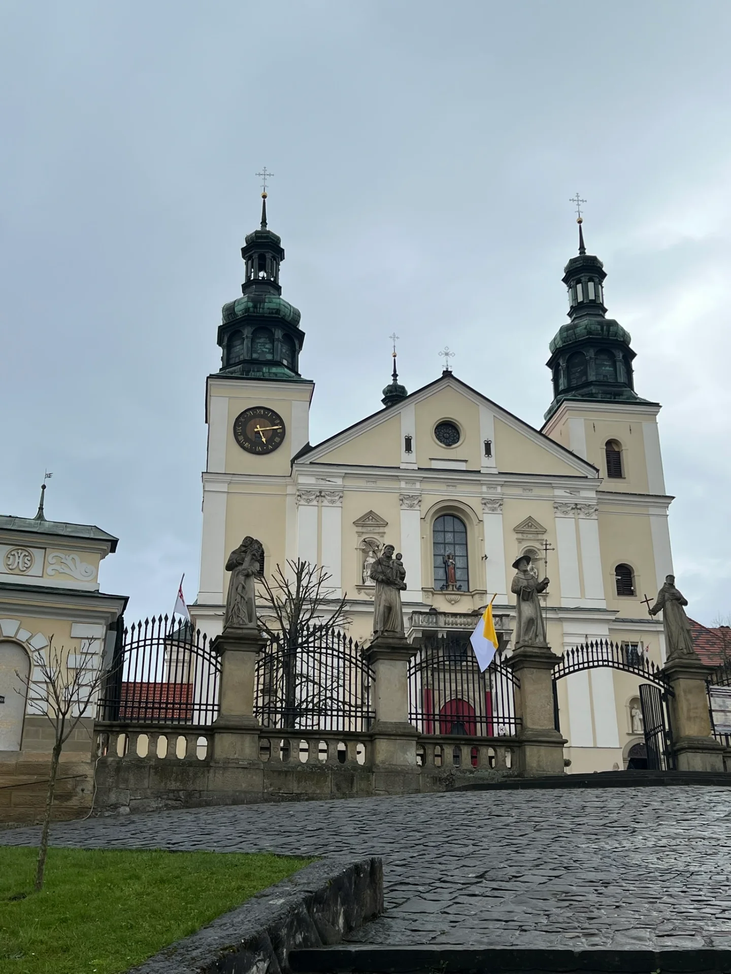 The sanctuary and monastic complex at Kalwaria Zebrzydowska.