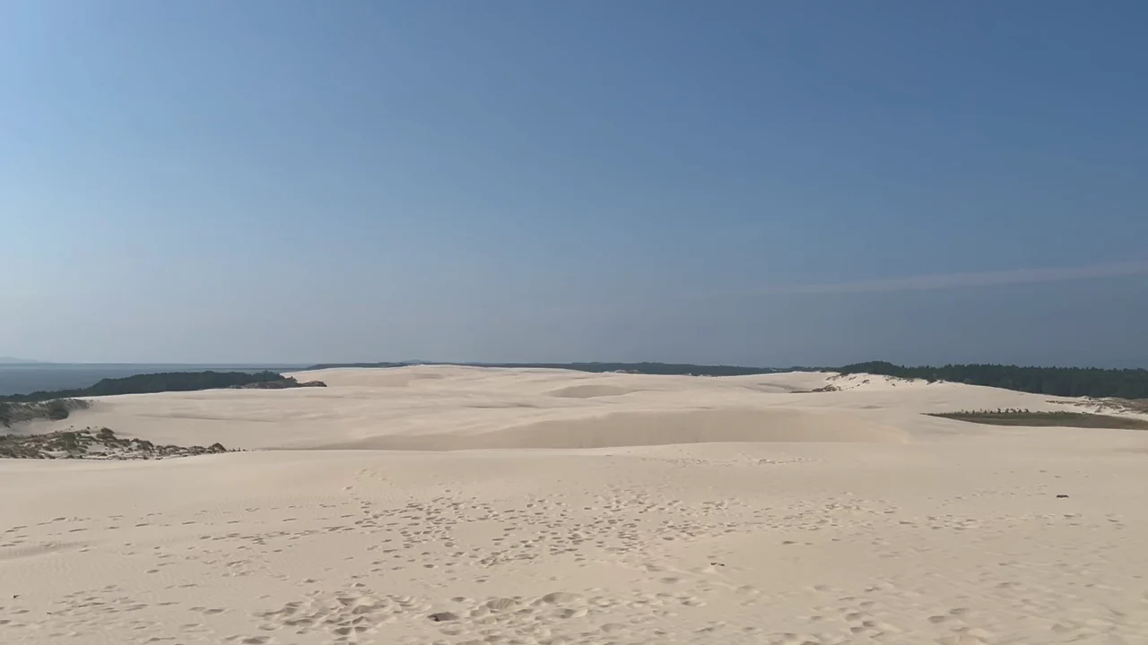 The moving dunes near Łeba