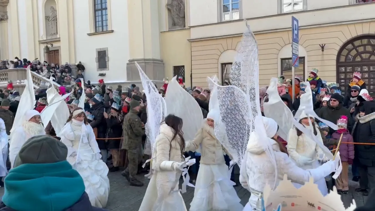 Three Kings Parade in Warsaw