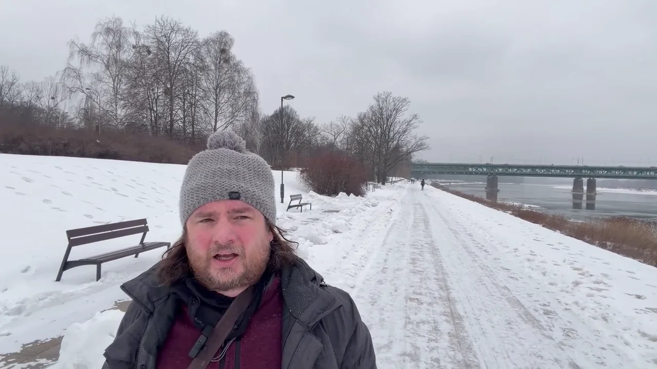 Brit in Poland during a very cold Polish winter