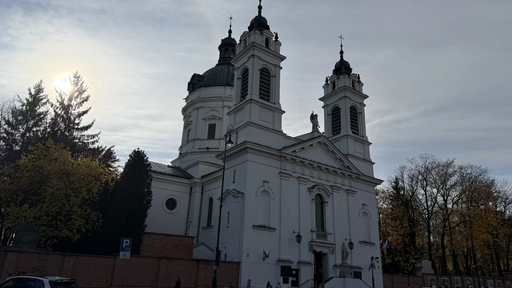 St Charles Borromeo church at Old Powązki Cemetery