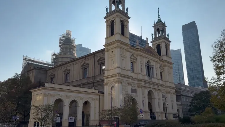 All Saints’ Church on Grzybowski Square