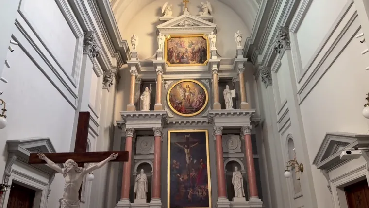 Inside All Saints’ Church