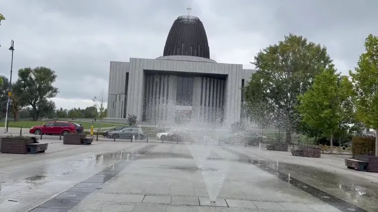 Another view of the Temple of Divine Providence