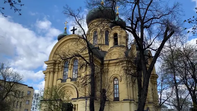 St Mary Magdalene Orthodox Cathedral in Praga