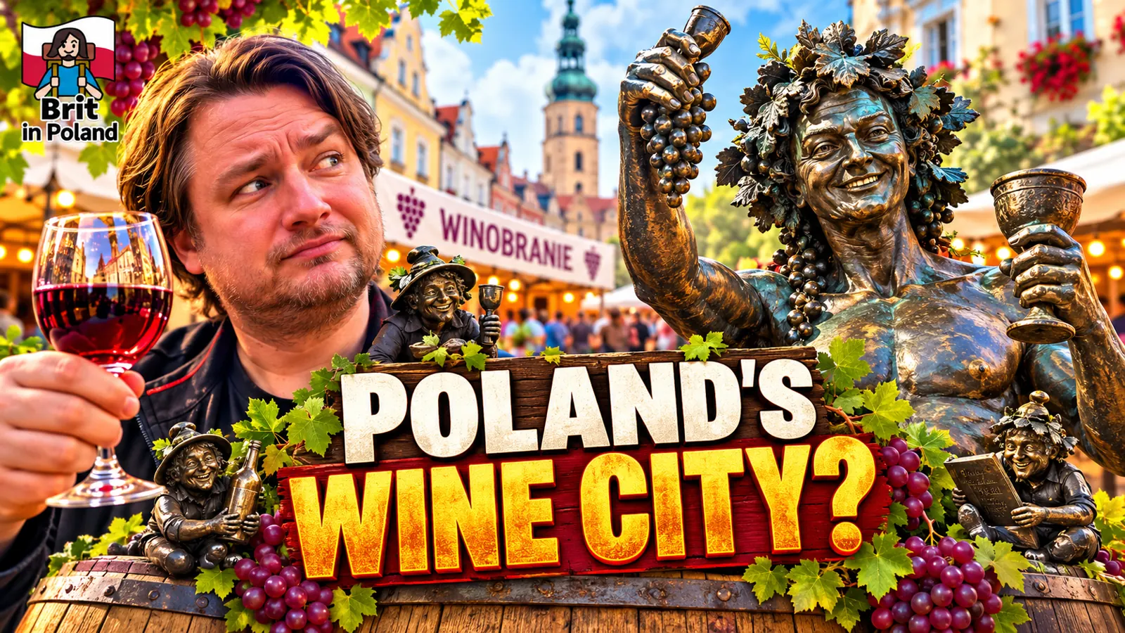 Thumbnail for the Zielona Góra and Winobranie travel film